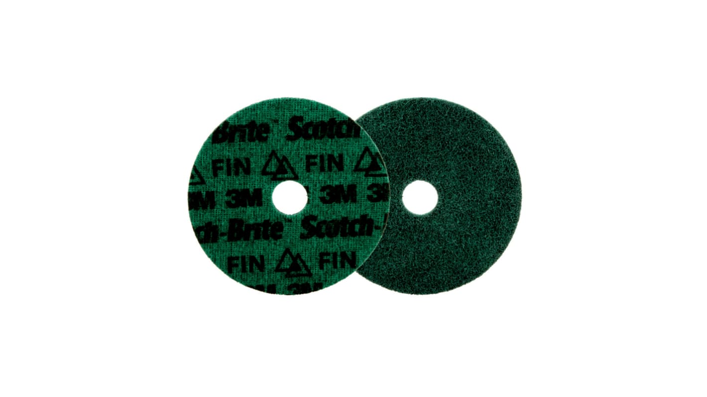 3M Scotch-Brite Precision Surface Conditioning Disc Ceramic Surface Conditioning Disc, 125mm, Fine Grade, Scotch-Brite,