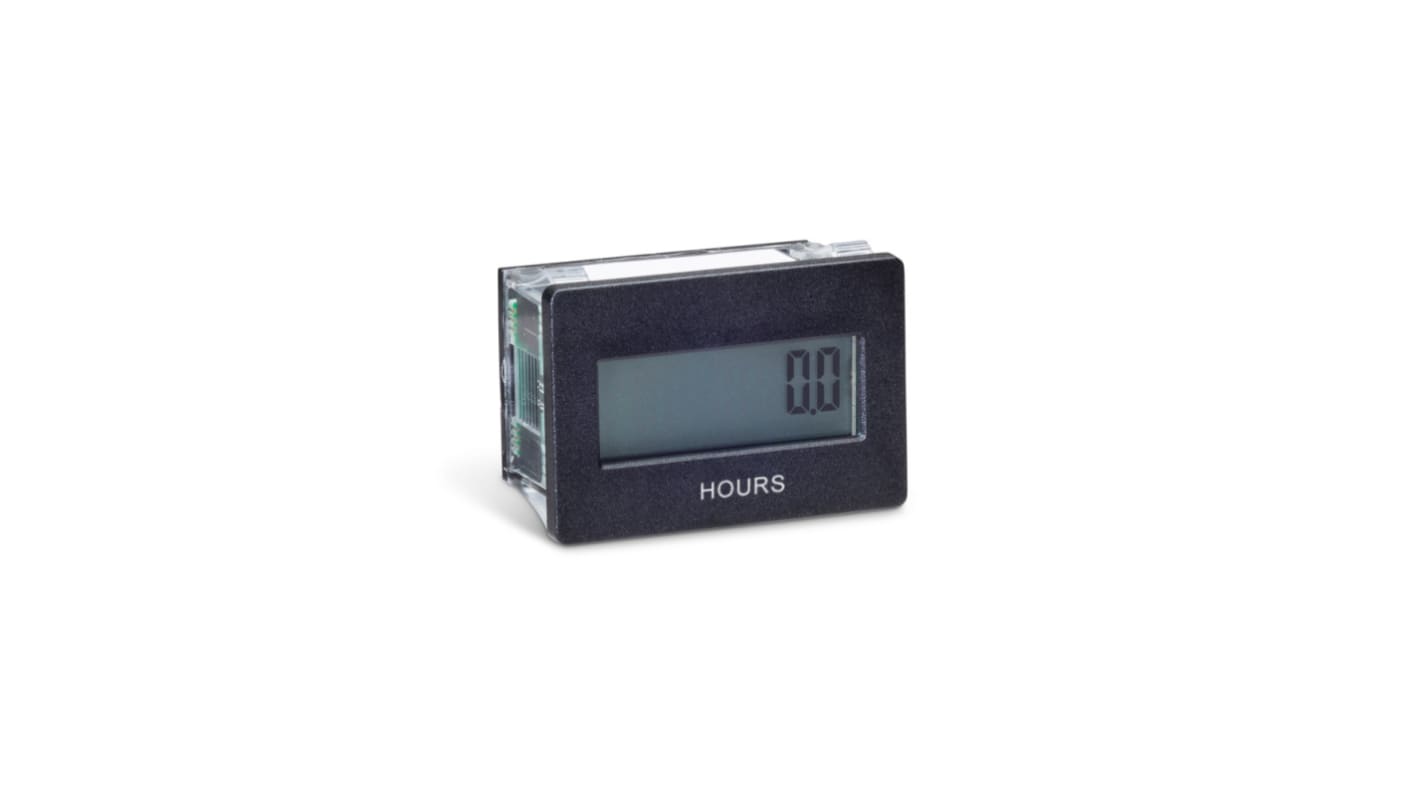 Trumeter 3410 Hour Meter Counter, 8 Digit, 50/60Hz, 20 → 300 V ac