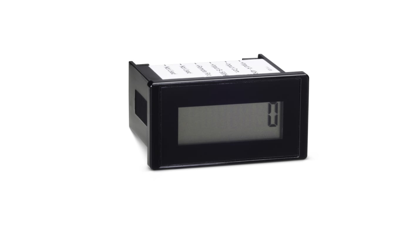 Rs-Online Contatore Trumeter Impulso 500Hz display LCD 8 cifre 20 → 300 V c.a