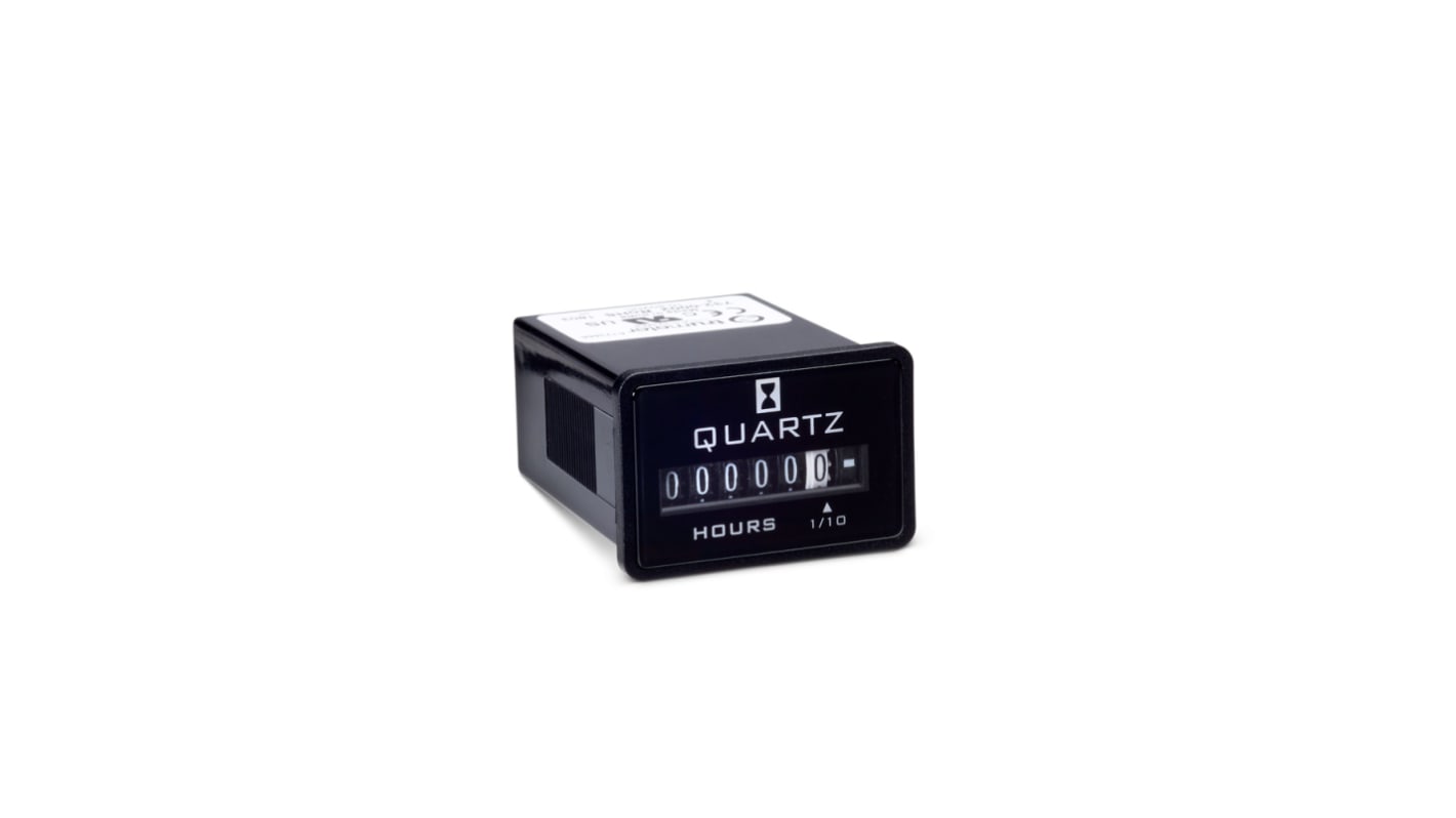 Trumeter 732 Hour Meter Counter, 6 Digit, 10 → 80 V dc