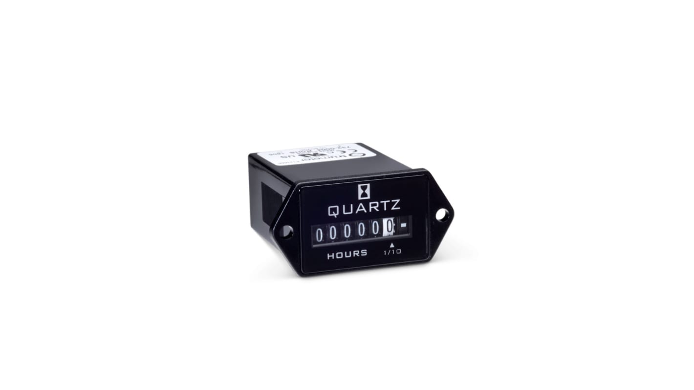 Rs-Online Contatore Trumeter Ore display Analogico 6 cifre 10 → 80 V c.c