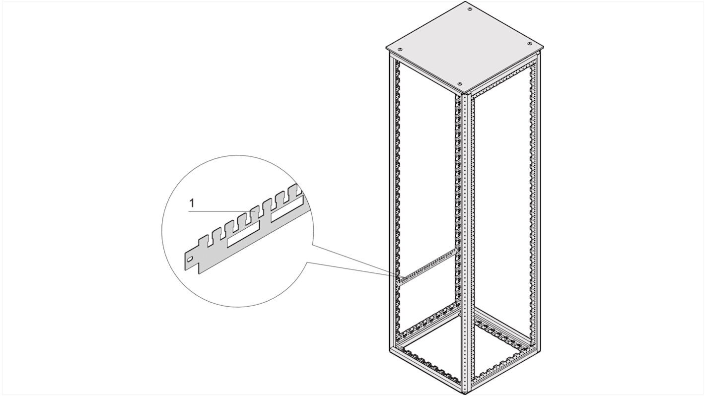 nVent SCHROFF Varistar Series Shelf
