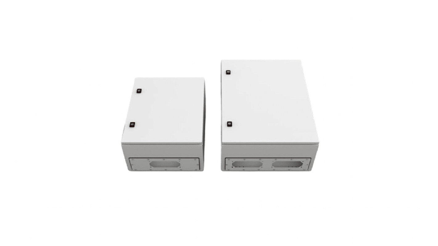 nVent HOFFMAN AFA Series RAL 7035 Mild Steel Gland Plate, 542mm W