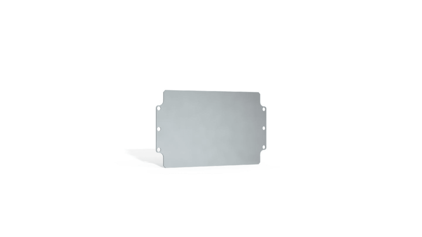 nVent HOFFMAN GMP Series Galvanised Steel Mounting Plate, 400mm W, 250mm L