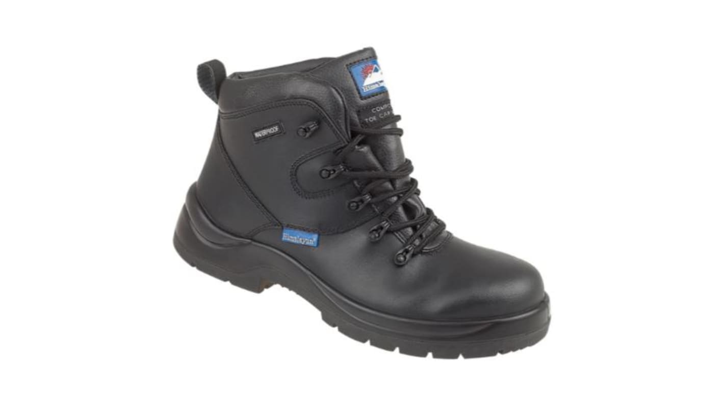 Himalayan 5120 Black Composite Toe Capped Unisex Safety Boots, UK 12, EU 46