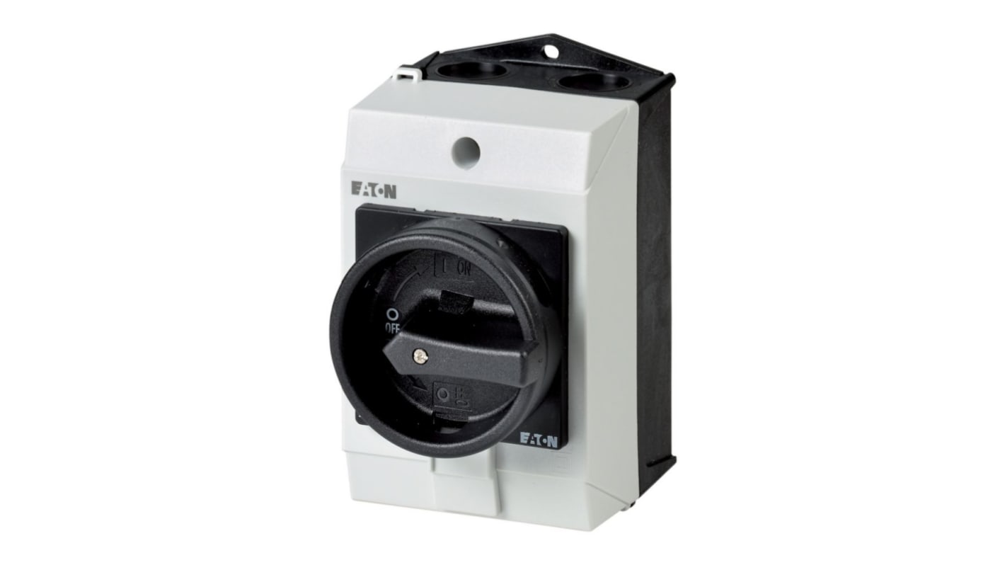 Eaton 1 Pole Surface Mount Isolator Switch - 20A Maximum Current, 7.5kW Power Rating, IP65