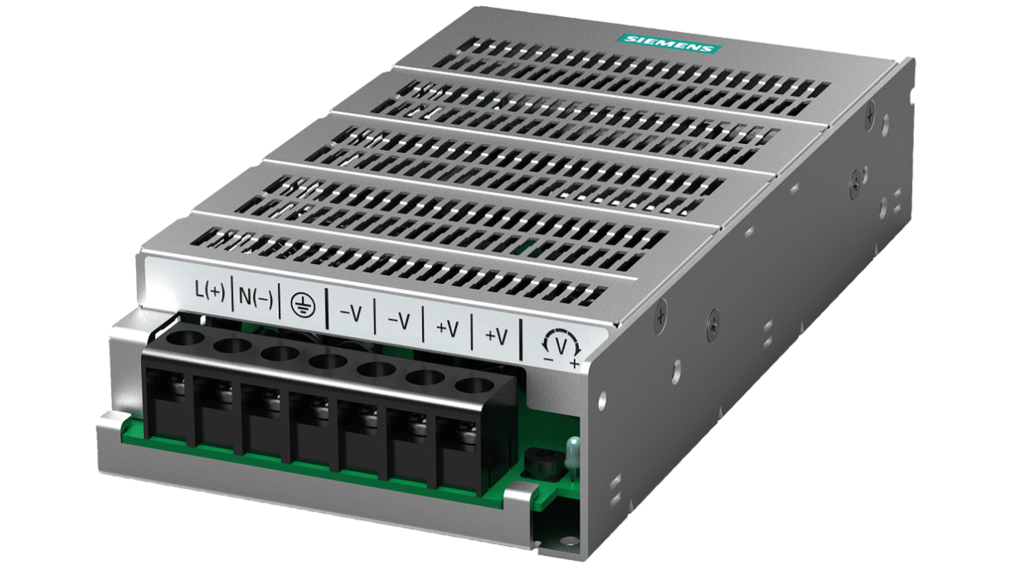 Siemens 6EP1333 Schaltnetzteil, 24V dc / 6.25A 150W 90 → 132 V ac, 180 → 264 V ac, DIN-Schienen-Montage