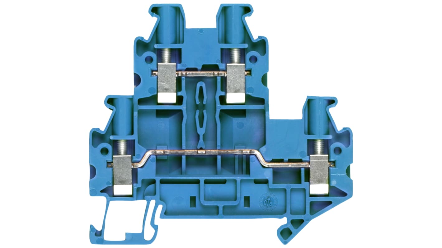 Bloque terminal Siemens serie 8WH, para usar con Carril DIN