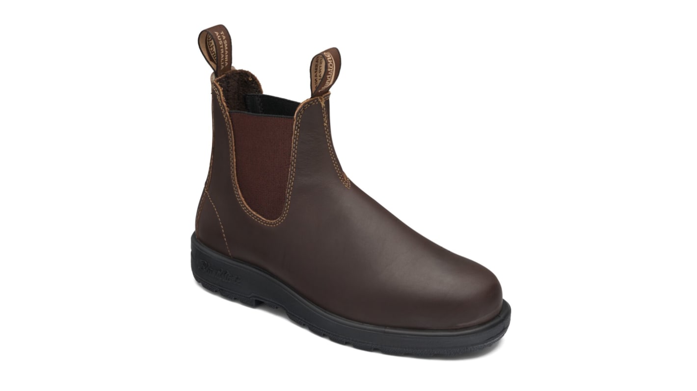 Blundstone 200 Brown Unisex Safety Boot, UK 6, EU 39