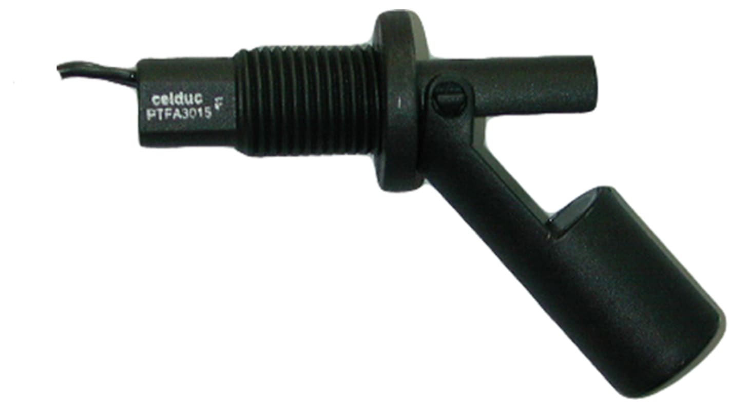 Celduc PTF Series Float Level Sensor, NO Output, Horizontal Mounting, Nylon Body