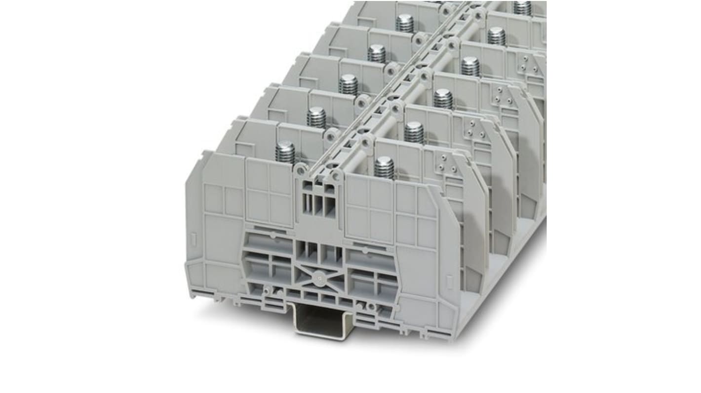 Phoenix Contact 1030161 RBO 10-WD Series Grey, 150mm², 1-Level, Bolt Termination
