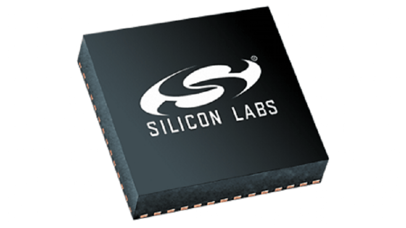 Silicon Labs 射频收发器芯片 , ARM Cortex技术支持, FSK调制技术, 56引脚, 贴片安装