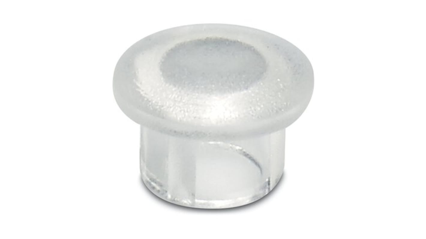 Phoenix Contact GTF 76 LEUCHTK. TRANSPARENT Series Light Cap for Use with DIN Rail Terminal Blocks