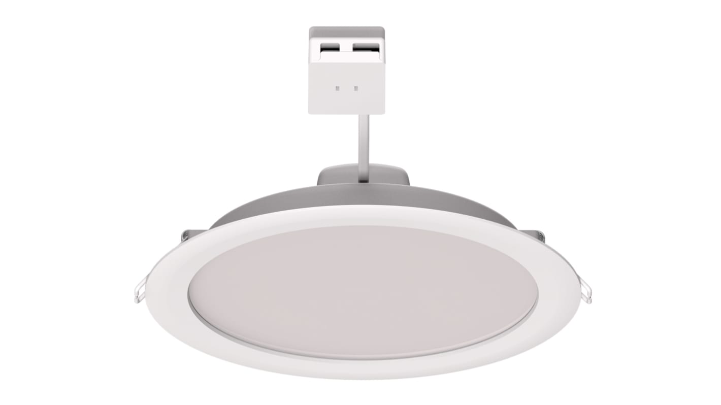Faretto da incasso LED, 240 V, 24 W, 215 x 50 mm