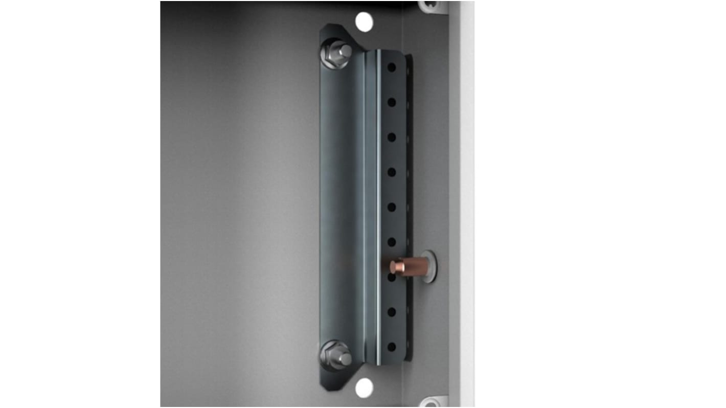 nVent HOFFMAN BPP Series Galvanised Steel Bottom Profile, 35mm W, 113mm L For Use With Enclosures