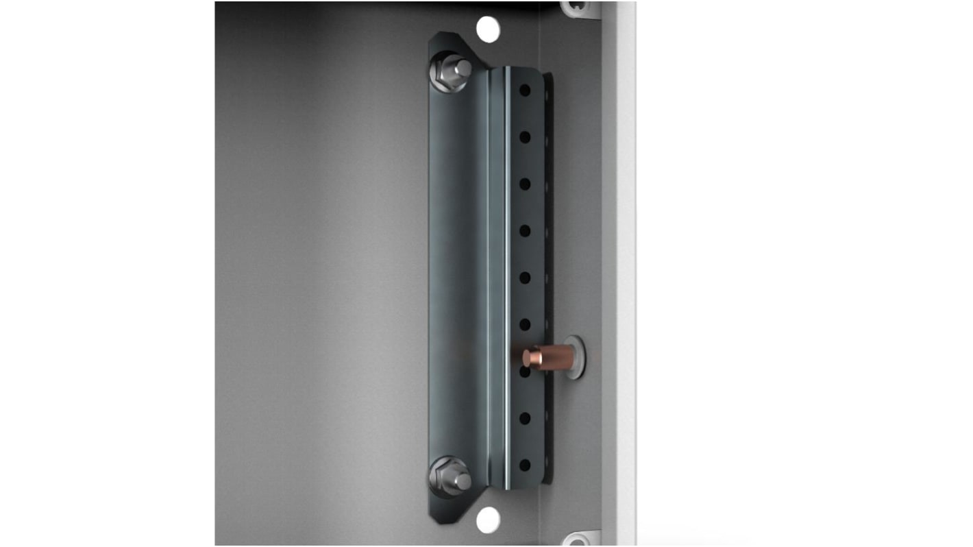 nVent HOFFMAN BPP Series Galvanised Steel Bottom Profile, 35mm W, 273mm L For Use With Enclosures