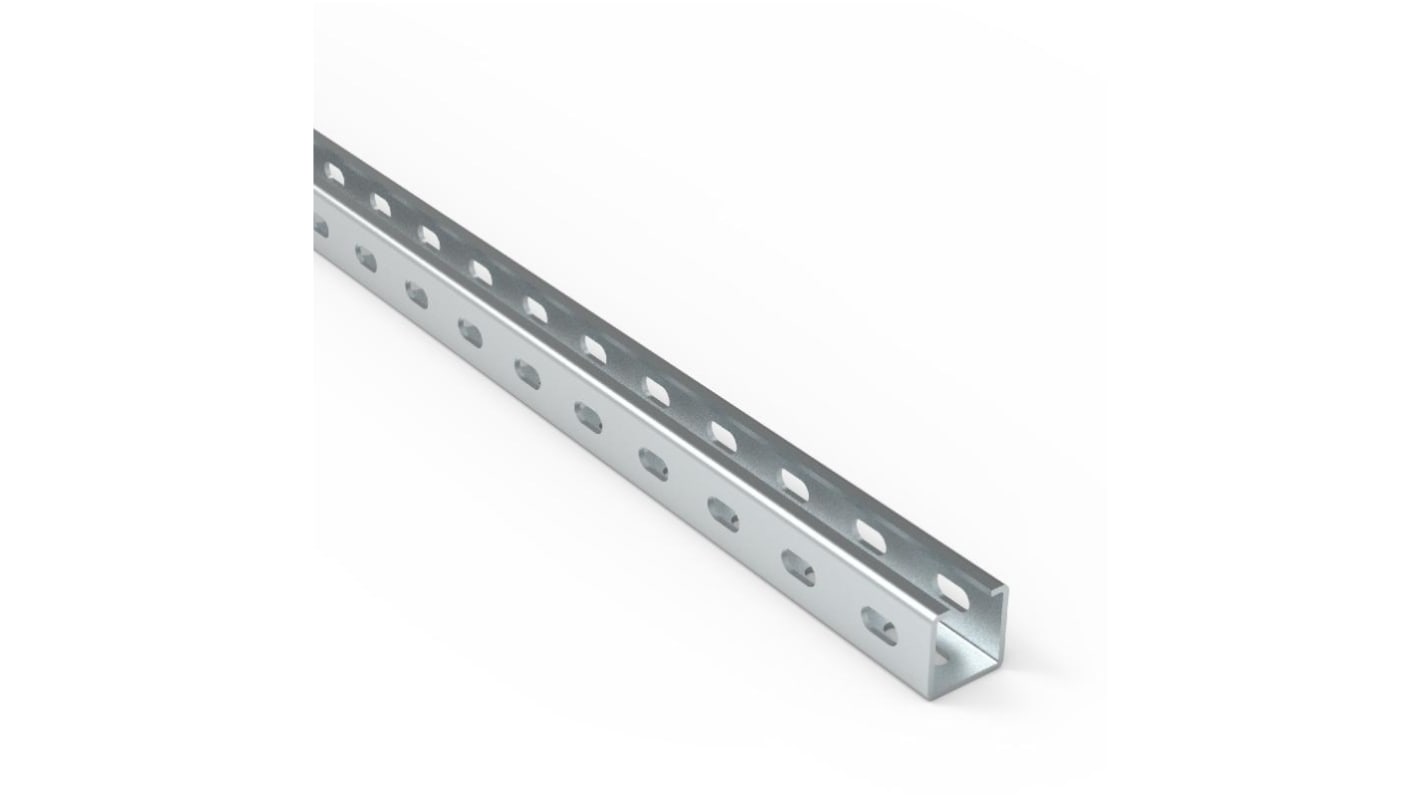 nVent HOFFMAN 取り付けレール 取り付けレール 軟鋼 20mm x 40mm CP