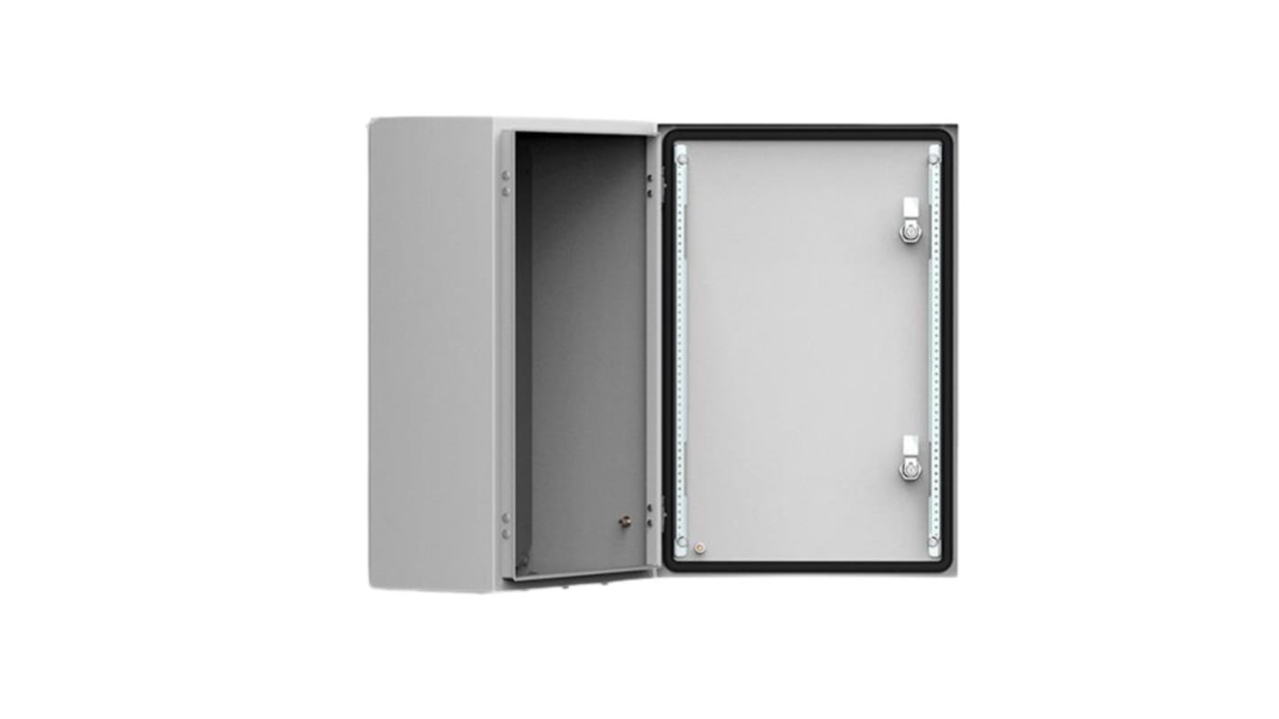 Puerta nVent HOFFMAN serie MMDP de Acero galvanizado, 338 x 15 x 14mm, para usar con Armarios.