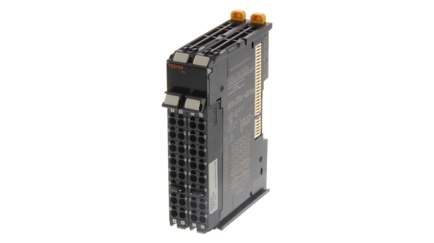 Moduł temperatury Omron Moduł wejścia temperatury NX-TS Sterownik NX NX-TS3104 80,1 x 24 x 104,5 mm