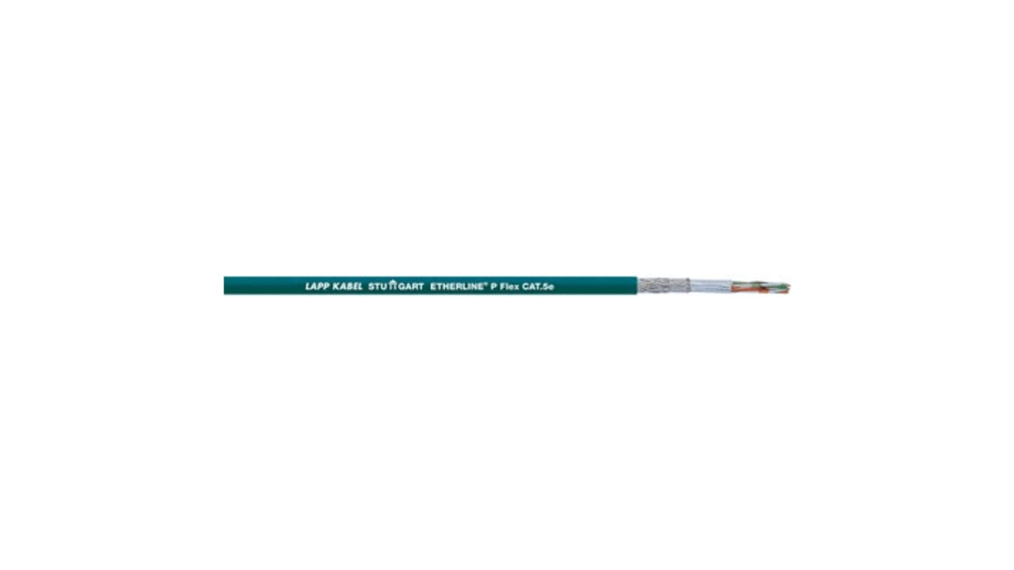 Lapp, 100m Cat5e, Blue, Tinned Copper Braid, Unterminated
