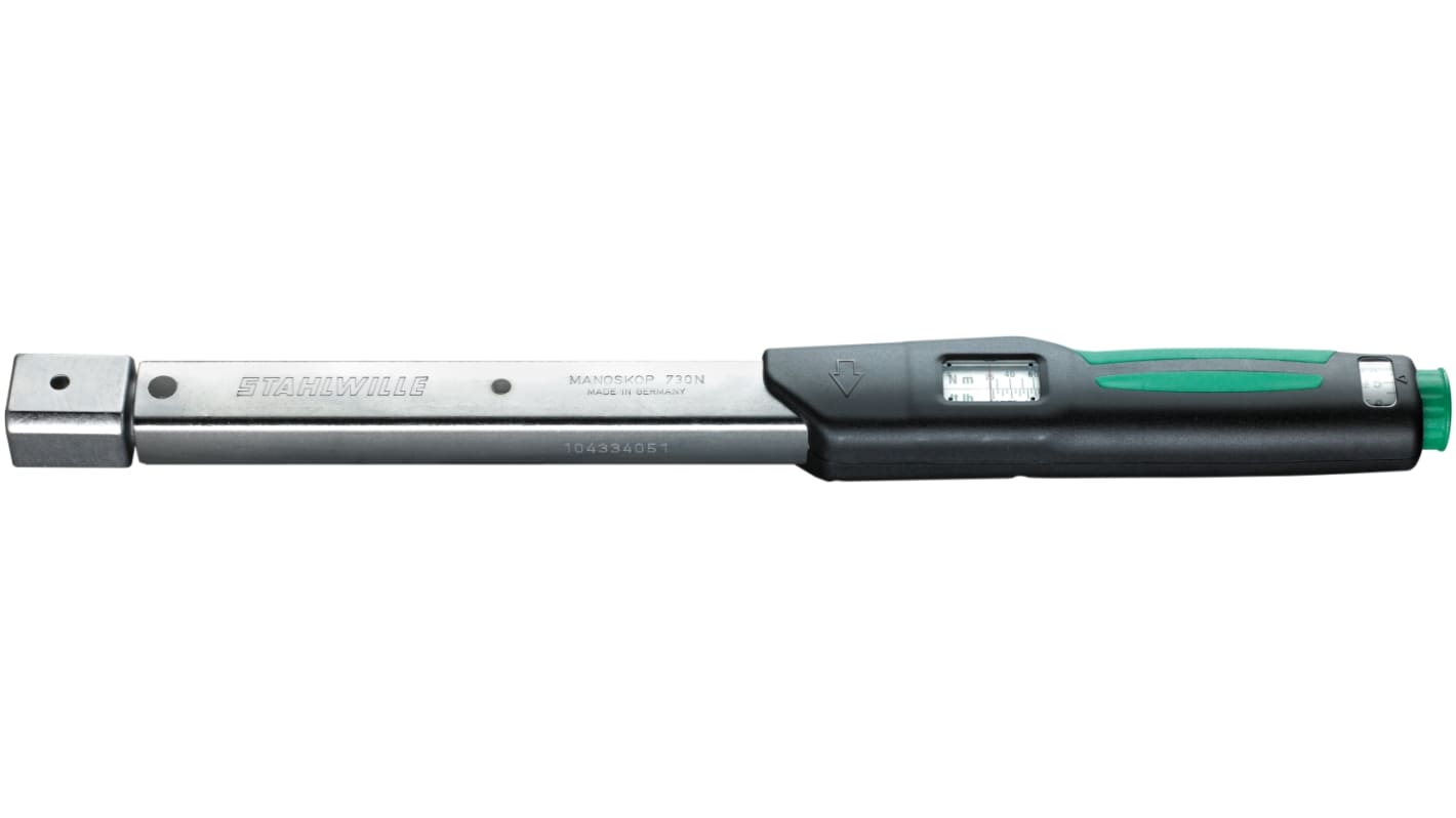 Klucz dynamometryczny zapadkowy 25 → 130Nm STAHLWILLE 28 mm Sześciokątny ±3% 14 x 18mm