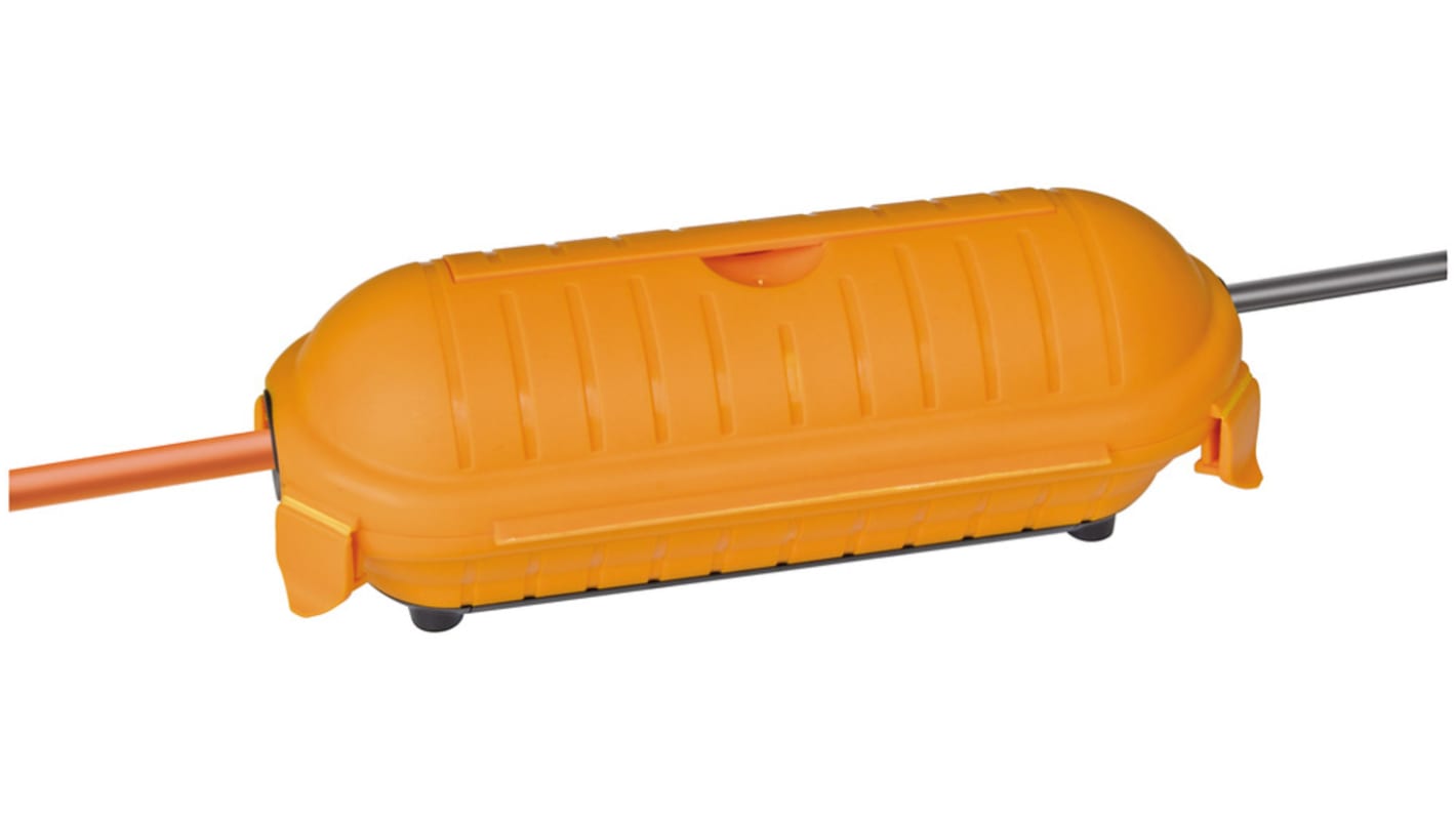 brennenstuhl Yellow 1 Compartment Floor Box Cover, 90mm x 215 mm x 75mm