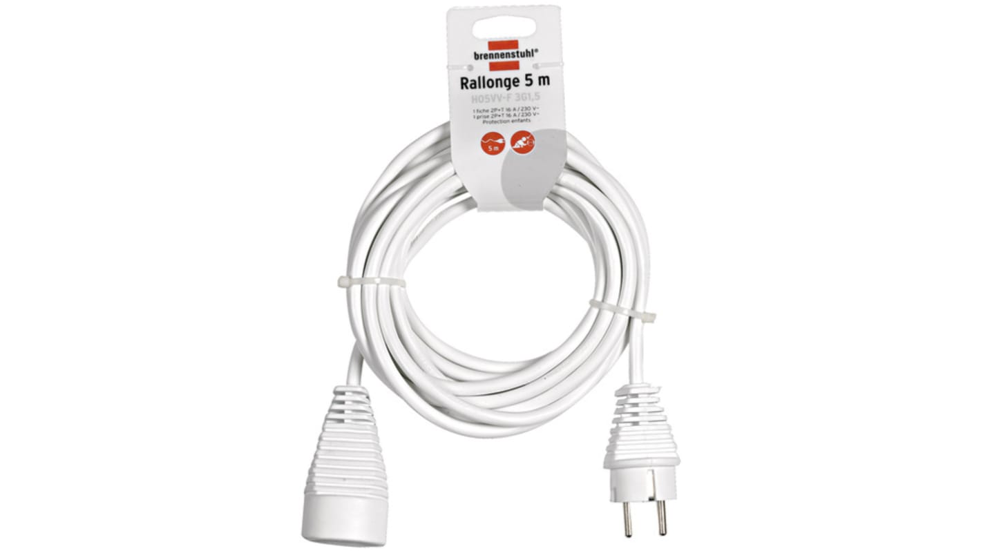 Multipresa brennenstuhl 5m, 1 presa, spina tipo E - FR, 230 V