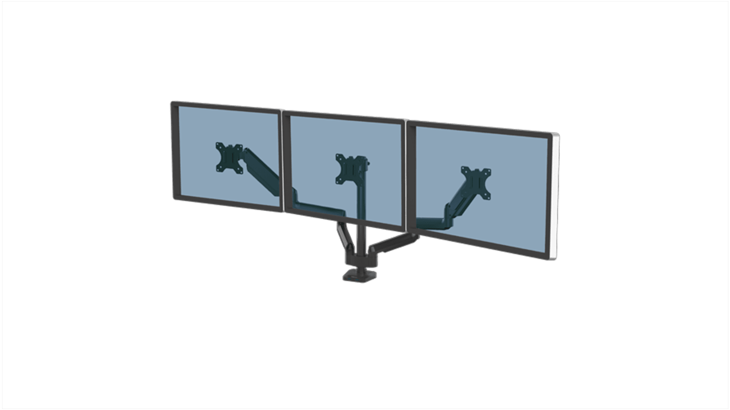 Fellowes Desk Mounting Monitor Arm for 3 x Screen, 685mm Screen Size