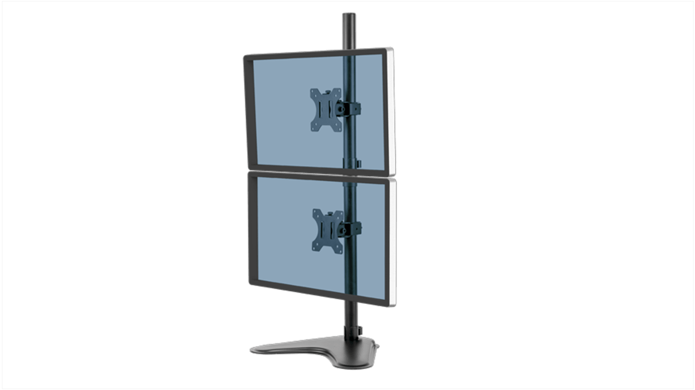 Fellowes Desk Mounting Monitor Arm for 2 x Screen, 812.8mm Screen Size