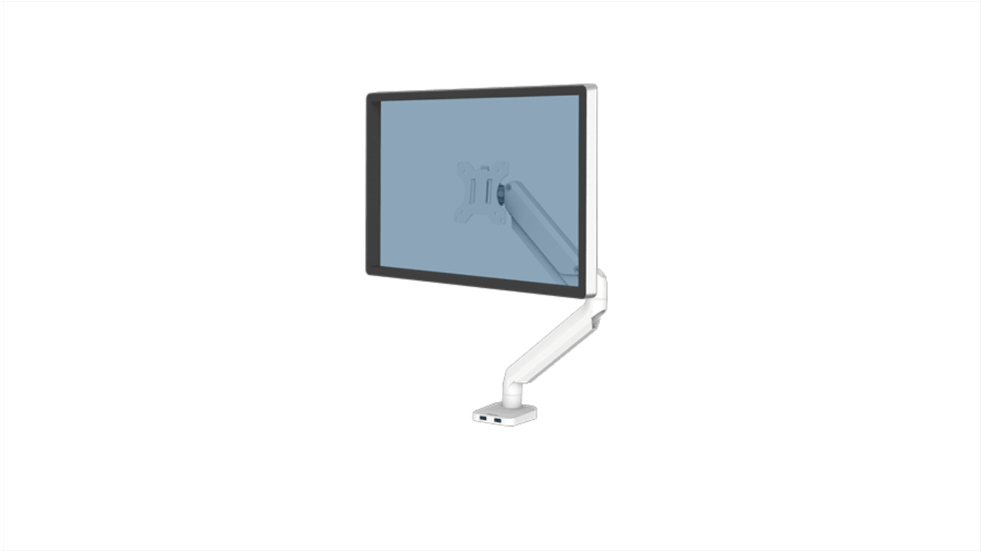Ramię do monitora biurkowy VESA 75 x 75mm obciążenie 8kg rozmiar 812.8mm Fellowes