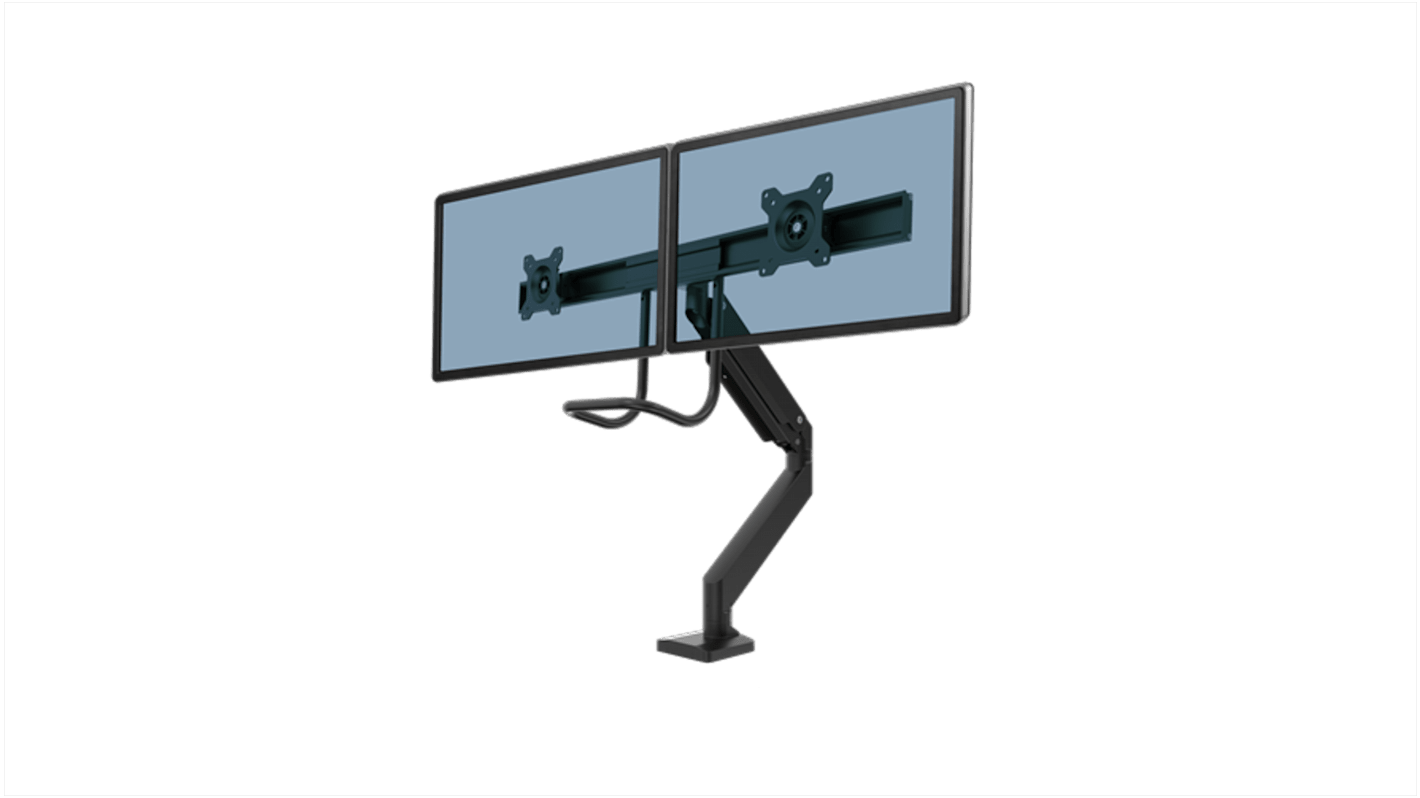 Fellowes Desk Mounting Monitor Arm for 2 x Screen, 812.8mm Screen Size