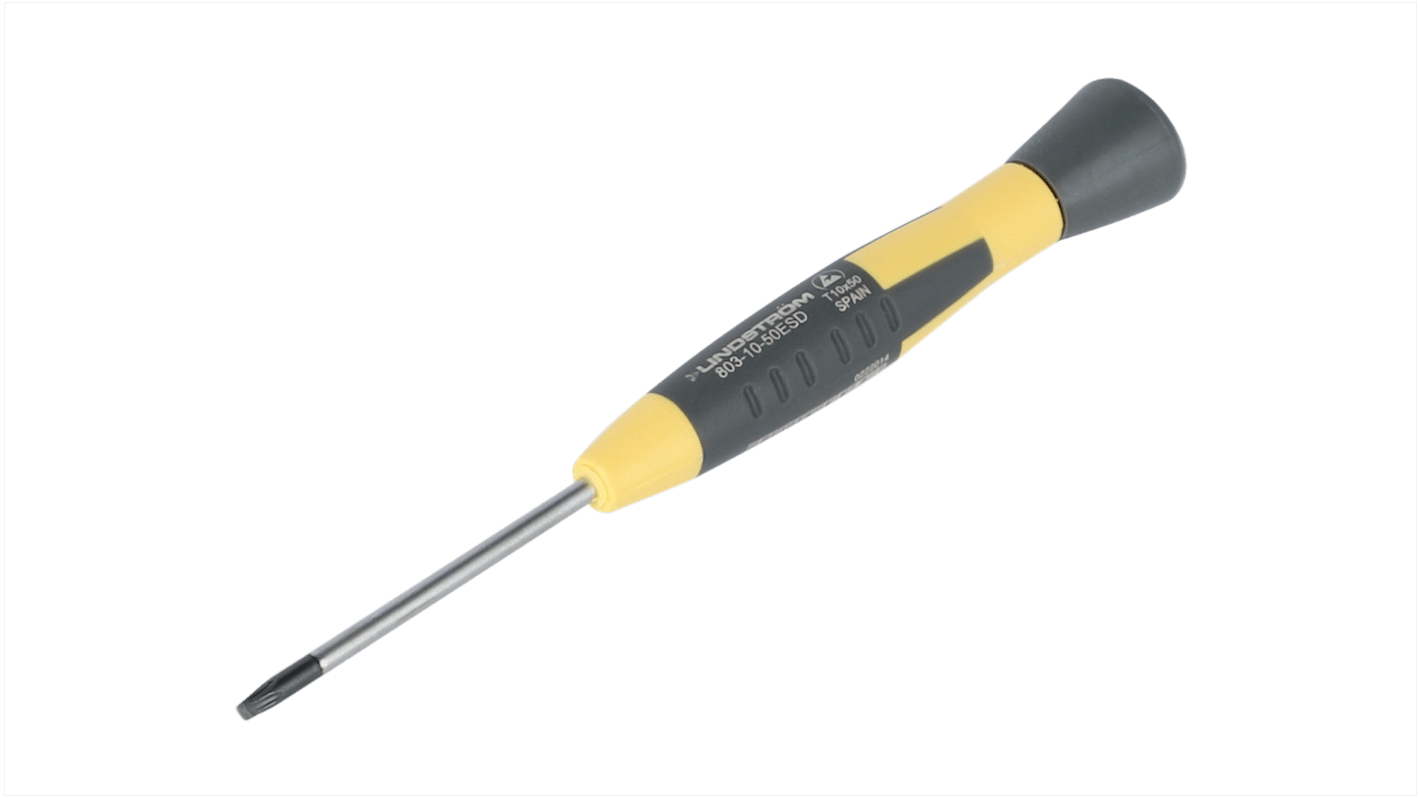 Lindstrom Torx Precision Screwdriver, 20 mm Tip