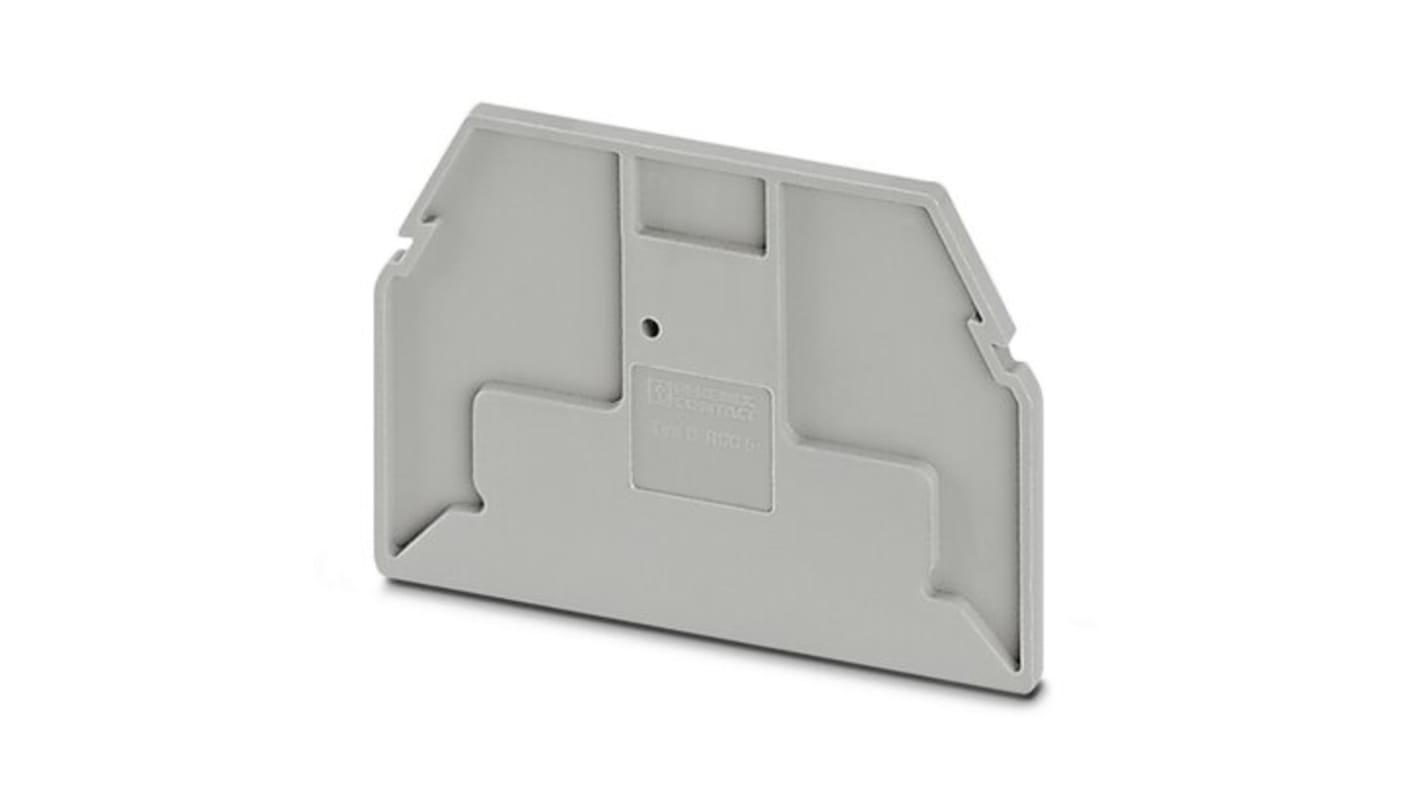 Phoenix Contact D-RSC 5 Series End Cover for Use with DIN Rail Terminal Blocks