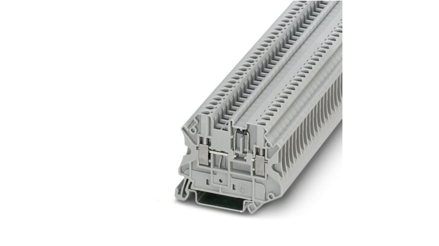 Phoenix Contact 3064137 UT 2.5-MTD-DIO/L-R Series Grey, 2.5mm², 1-Level, Screw Termination