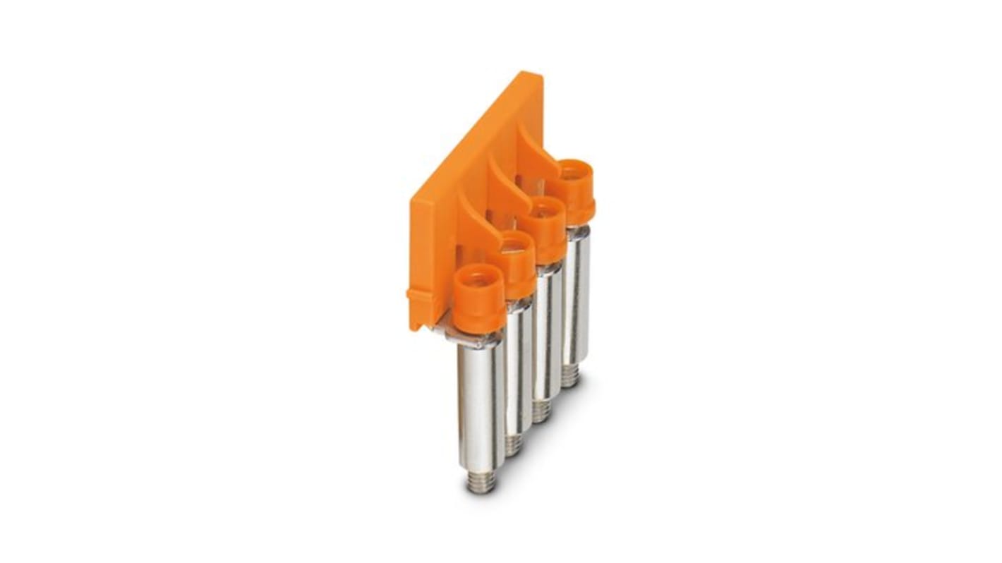 Phoenix Contact SB 6-T 10-8 Series Switching Jumper for Use with DIN Rail Terminal Blocks