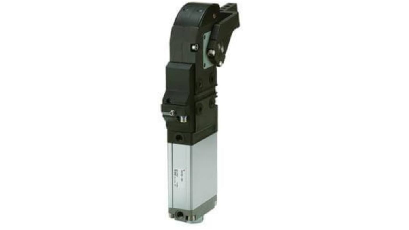 Attuatore a pinza, SMC CKZT40-90T, serie CKZT, foro da 40mm, corsa 52.3mm, rotazione di 90°, 8 bar max