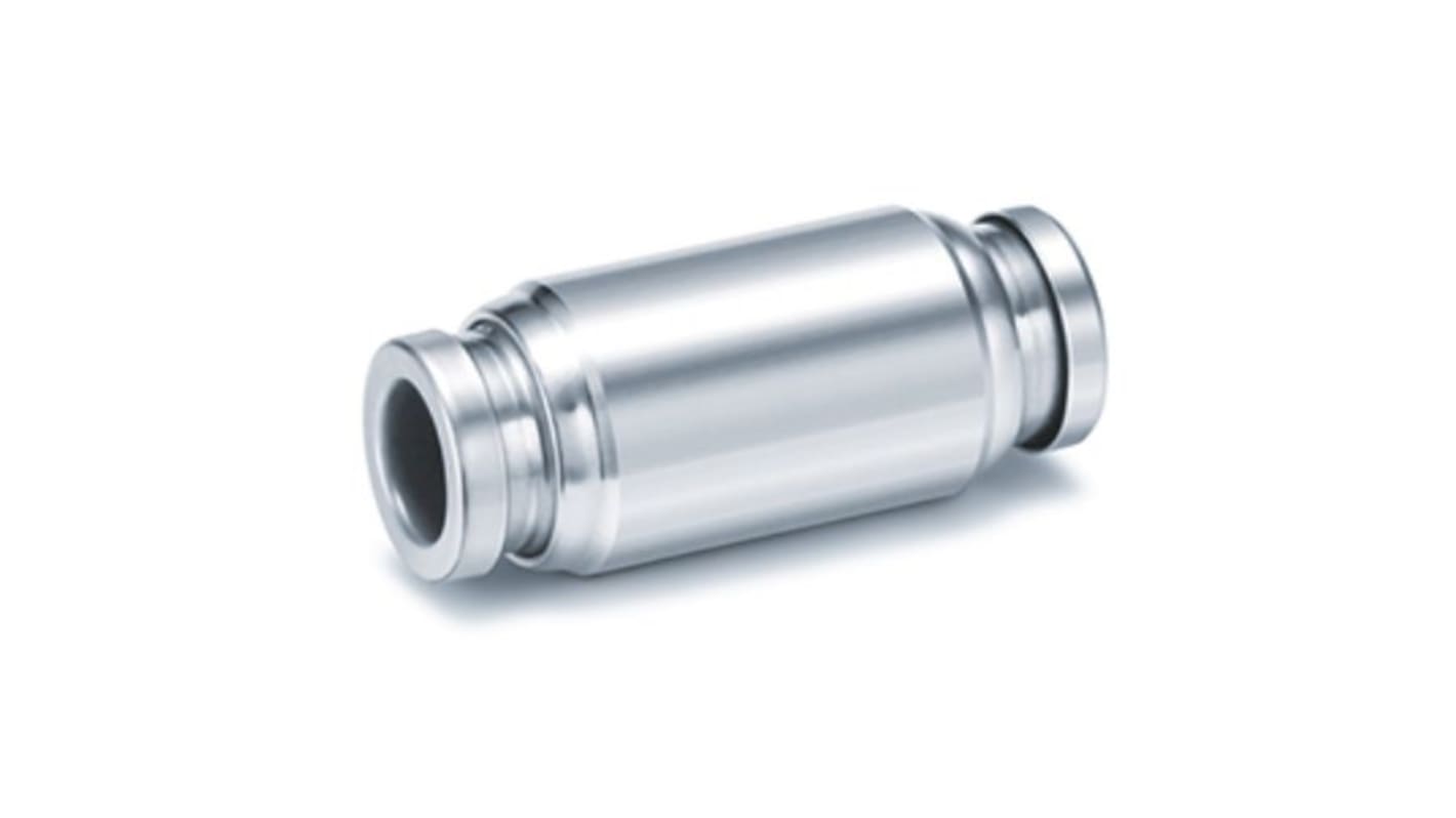 SMC KQB2 Series Straight Fitting, Push In 12 mm to 12 mm, Tube-to-Tube Connection Style, SERIE KQB2