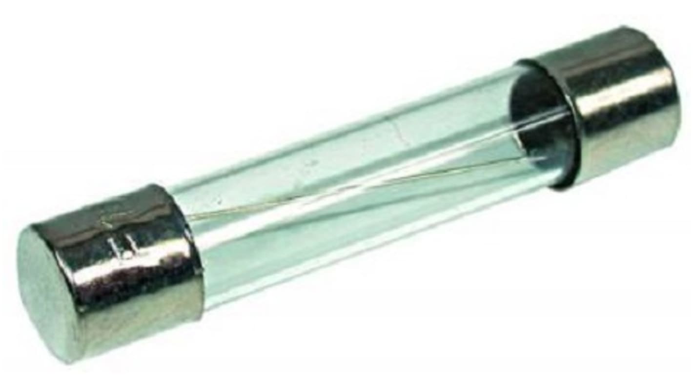 Mersen 200mA T Glass Cartridge Fuse, 5 x 20mm