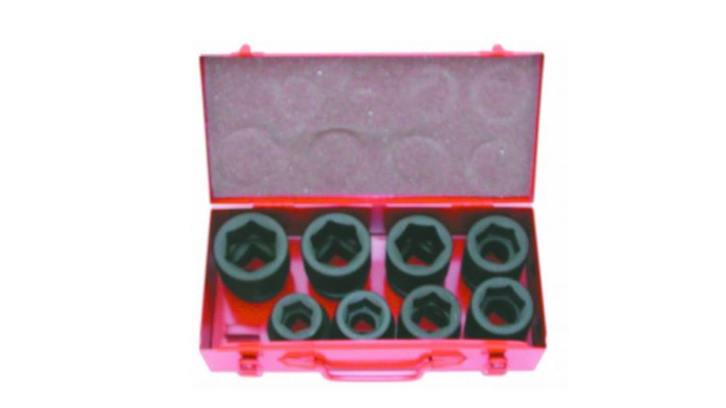 SAM 1 Zoll, 24 mm, 27 mm, 30 mm, 32 mm, 33 mm, 36 mm, 38 mm, 41 mm Schlag-Steckschlüssel Stahl, 25,4 mm