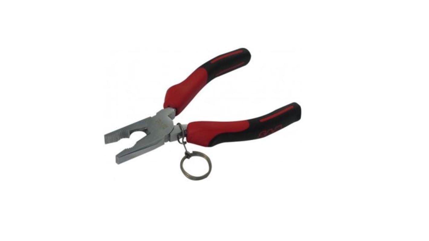 SAM 204-R16G-FME Pliers, 165 mm Overall, Angled Tip