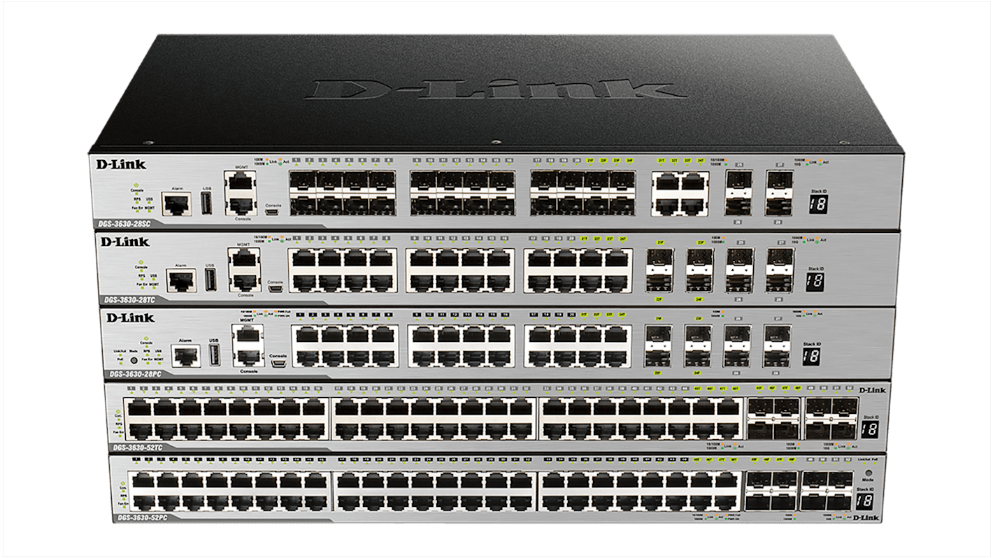 D-Link DGS-3630-52PC/SI Managed Switch PoE 52-Port Managed Switch