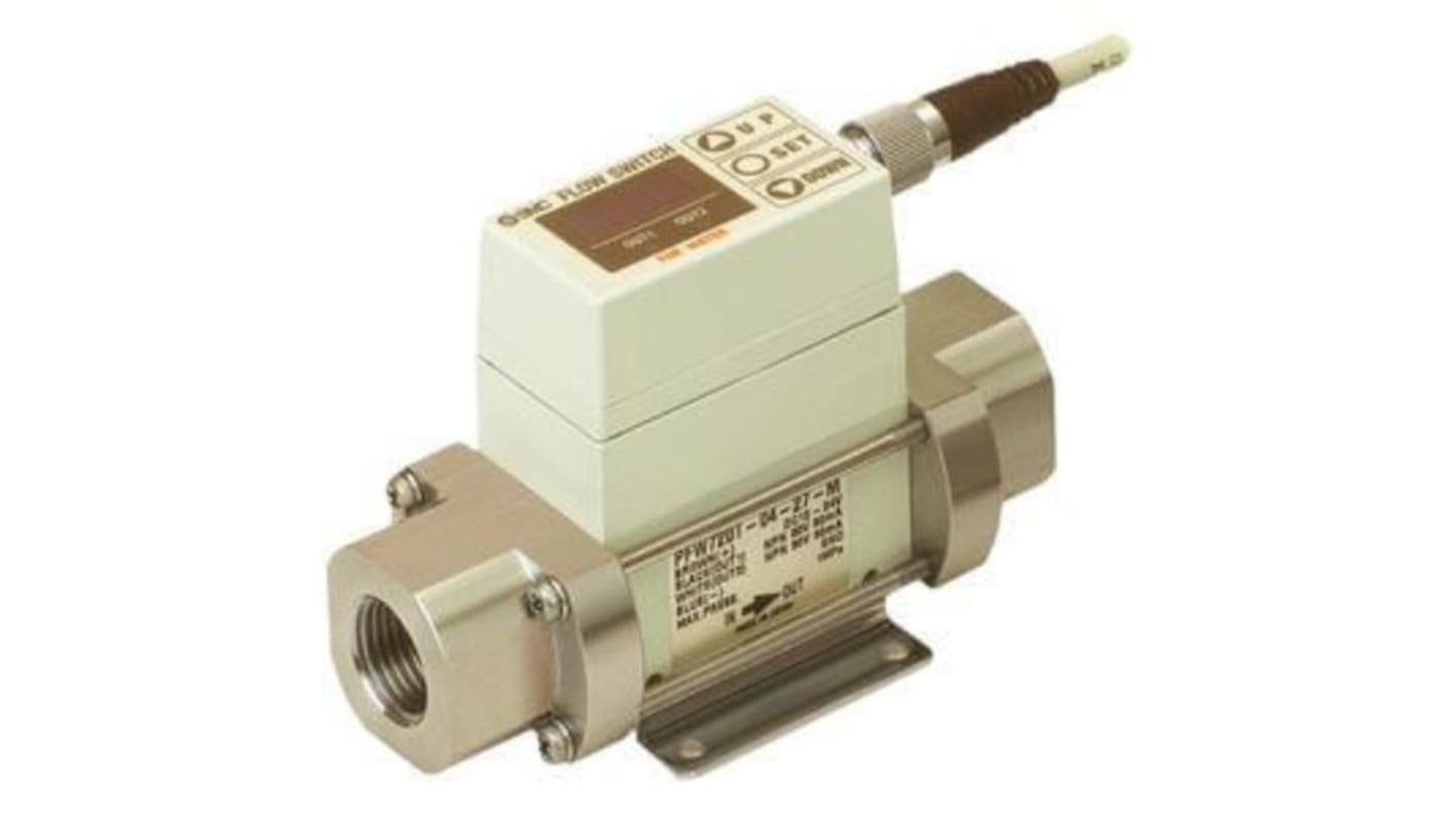 Rs-Online Interruttore di flusso SMC per Aria gas acqua flusso 0 5 l/min → 4 l/min