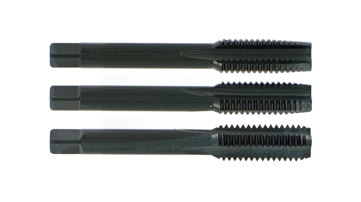 Tivoly Tap Set, MF10 mm Thread, 1.25mm Pitch, Metric Fine Standard