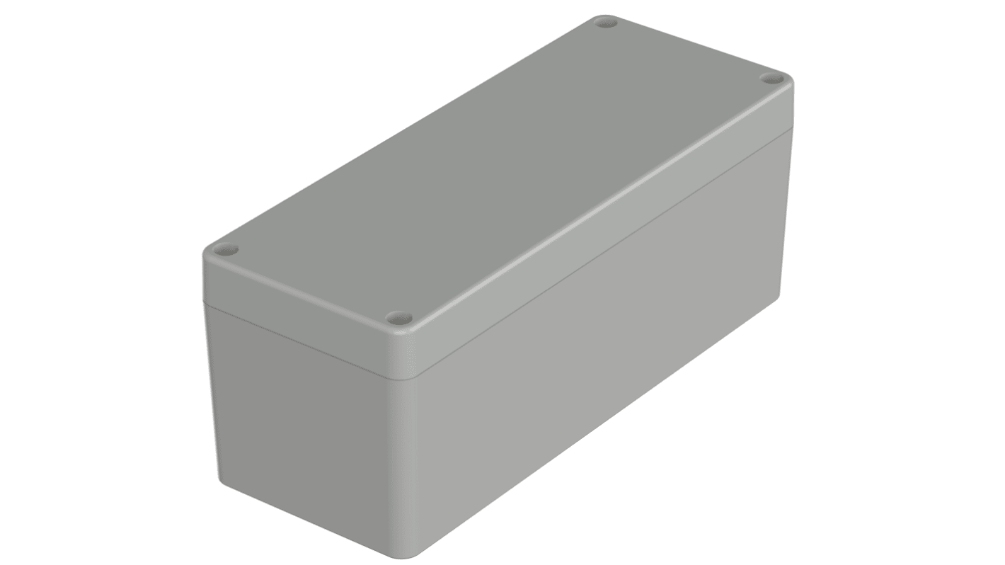 Bopla Euromas X Series Light Grey Polycarbonate Enclosure, IP66, IP68, IK07, Light Grey Lid, 191.8 x 75.1 x 75.3mm