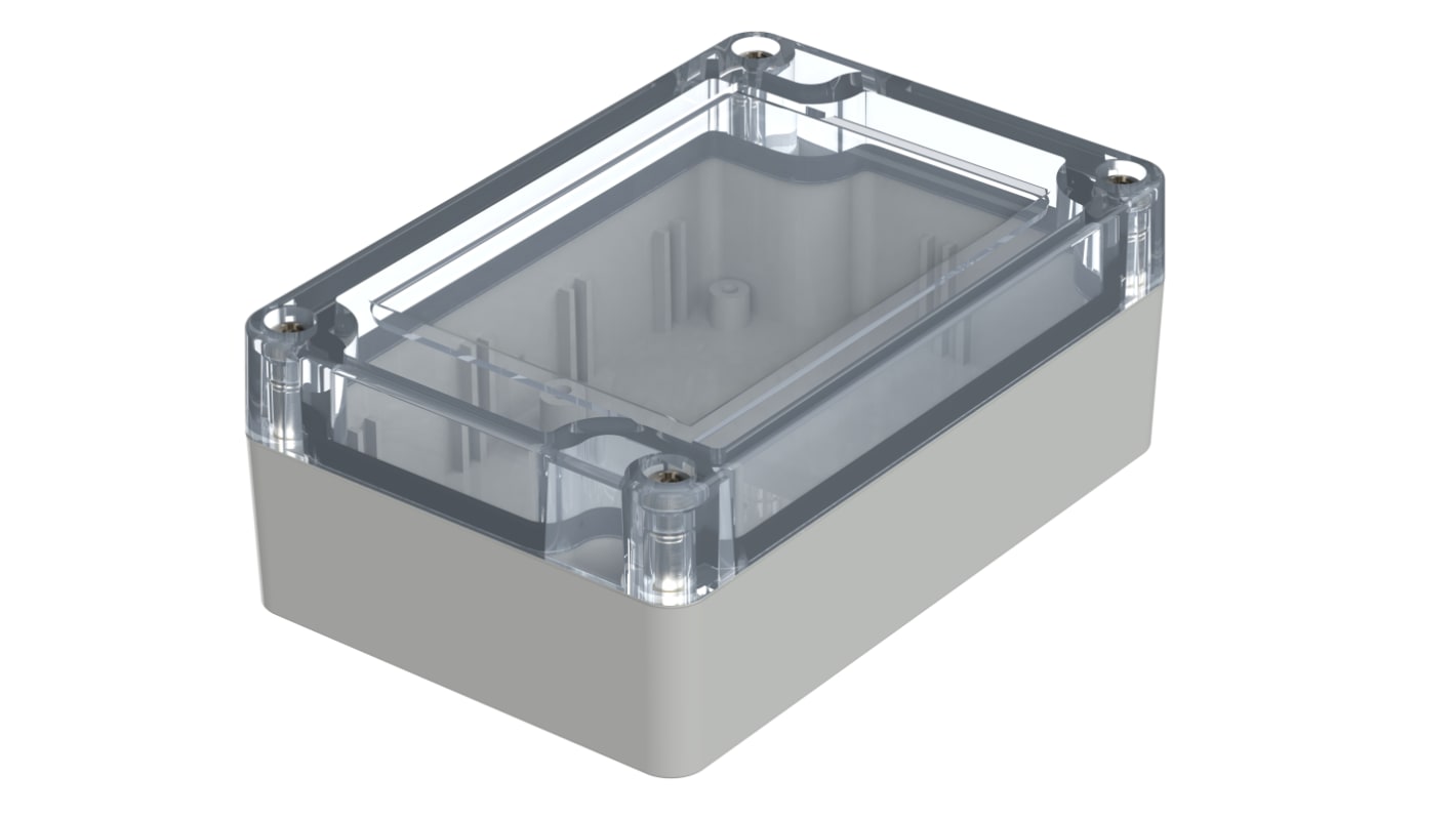 Bopla Euromas X, Polykarbonat Kabinet, IP66, IP68, 105 x 70 x 40mm, Lysegrå
