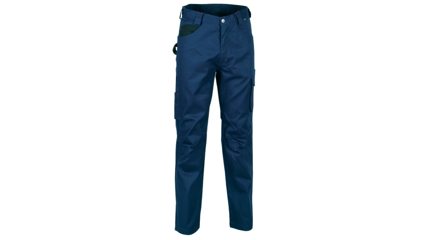Pantaloni da lavoro WALKLANDER Blu Navy 40% poliestere, 60% cotone 42 → 43poll 106 → 110cm