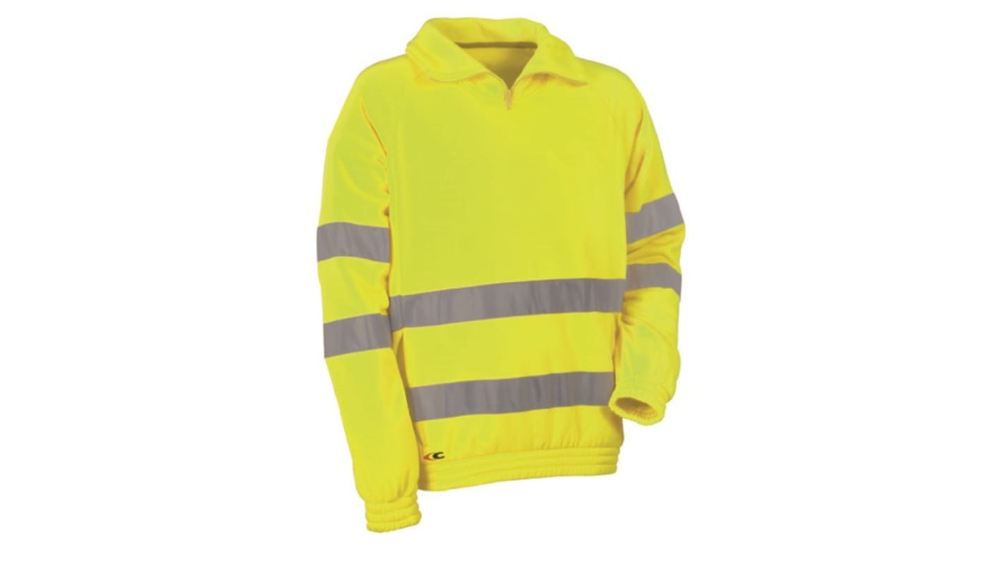 Felpa da lavoro Colore giallo Cofra, 3XL per Uomo