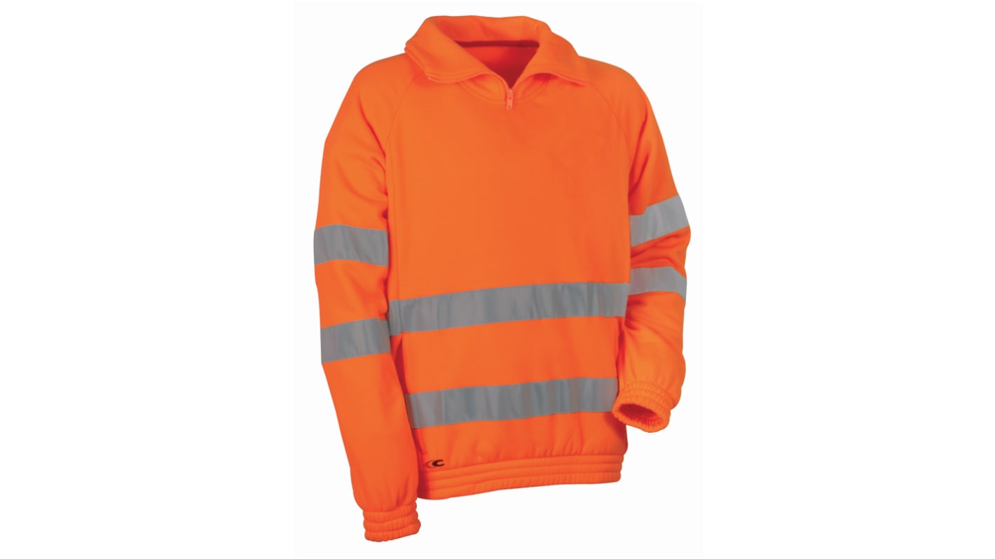 Felpa da lavoro Arancione Cofra, 4XL per Uomo