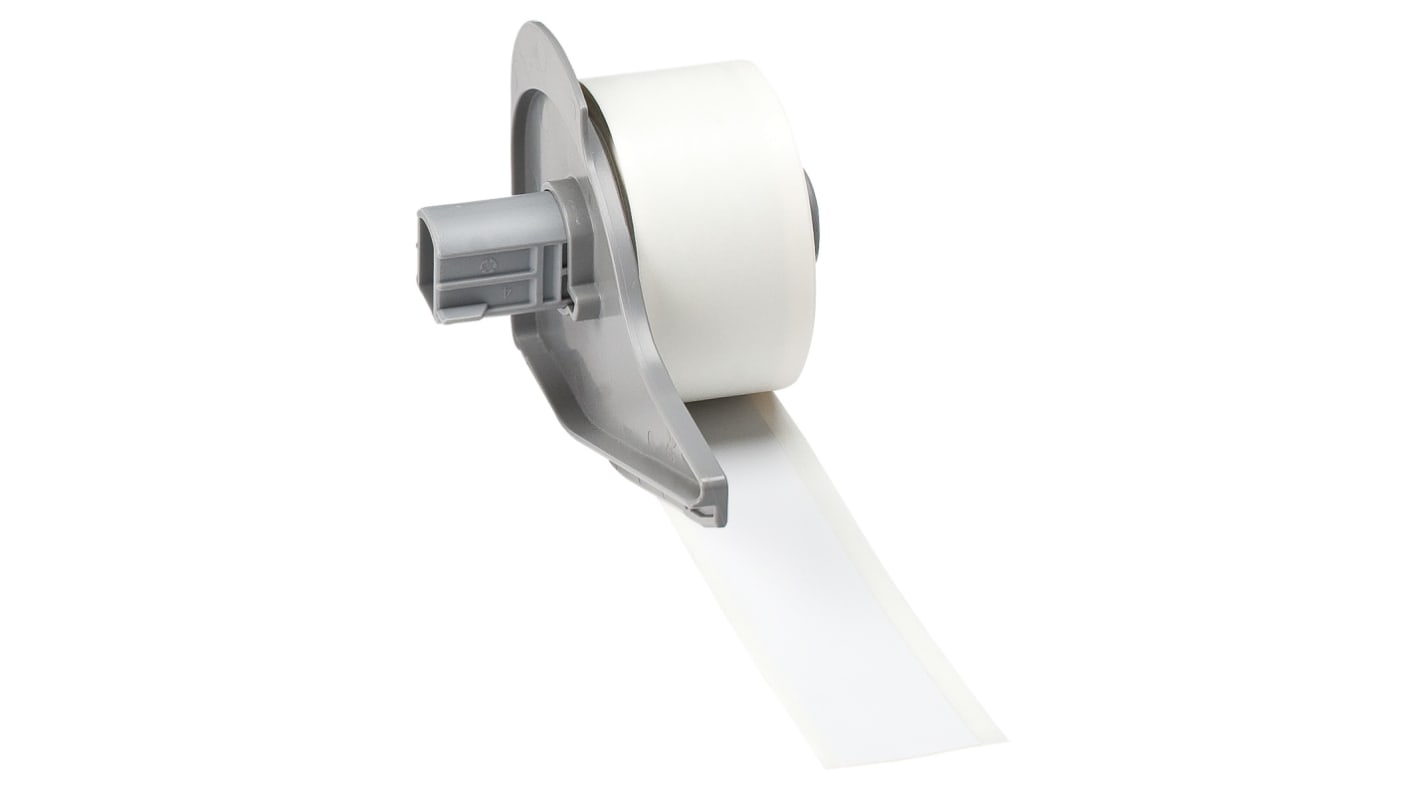Brady B-595 Black on White Cable Labels, 15.24 m Length, 25.40 mm Width, 25.4mm Label Width