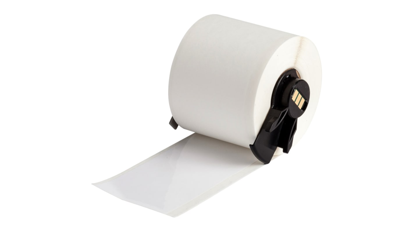 Brady 线缆标签, 白底黑字, 50.80 mm宽, 15.24 m/卷, 用于M610, M611, M710 (with media adapter), BMP61, BMP71 (with media adapter)打印机,